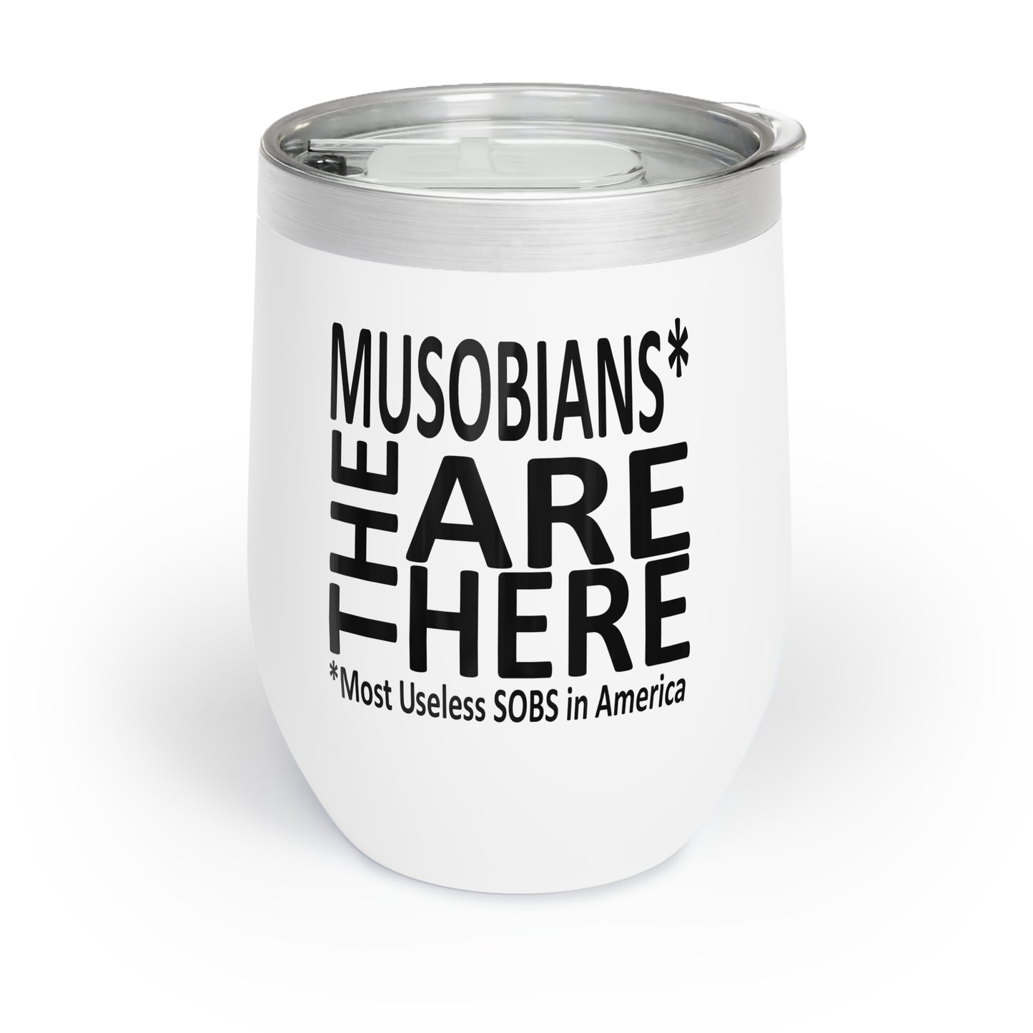 Trump and Jack Smith - Chill Wine Tumbler