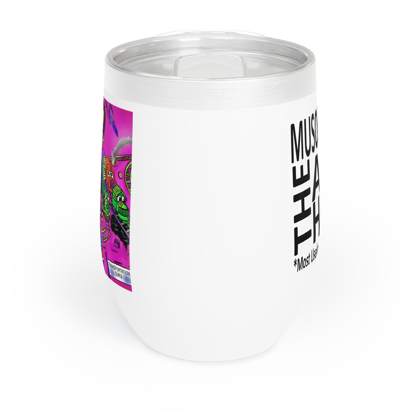 Transportation Guru - Chill Wine Tumbler