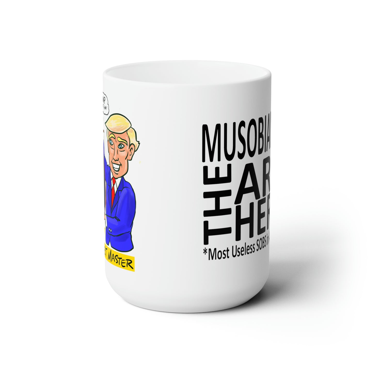 Trump and Jack Smith - Ceramic Mug 15oz