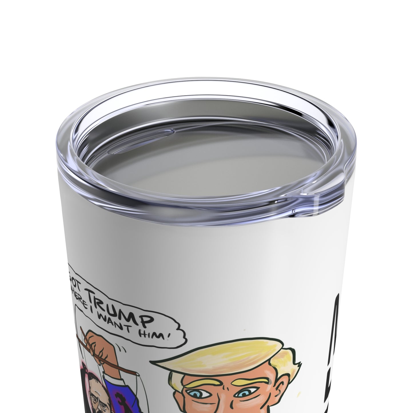 Trump and Jack Smith - Tumbler 20oz