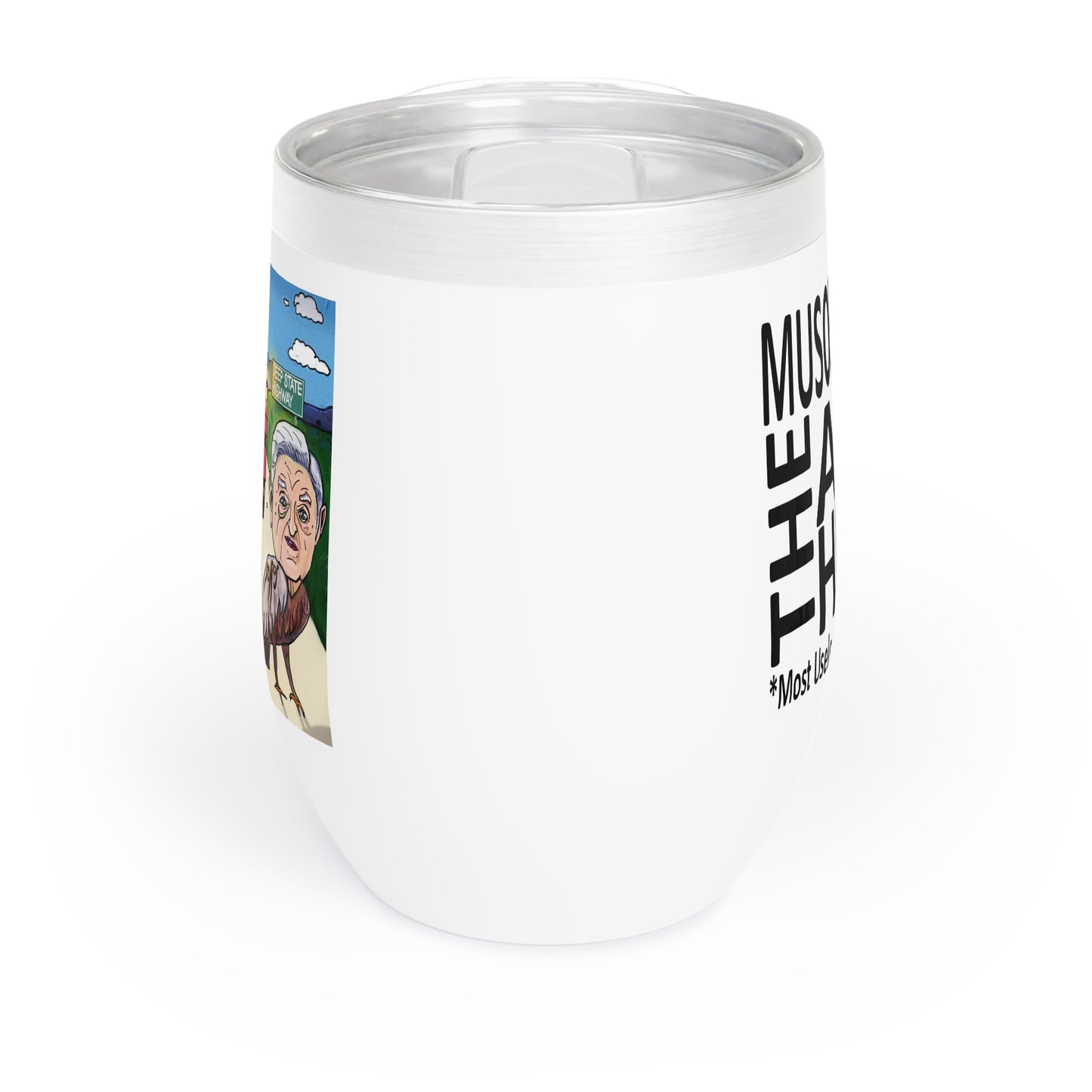 Deep State -  Chill Wine Tumbler