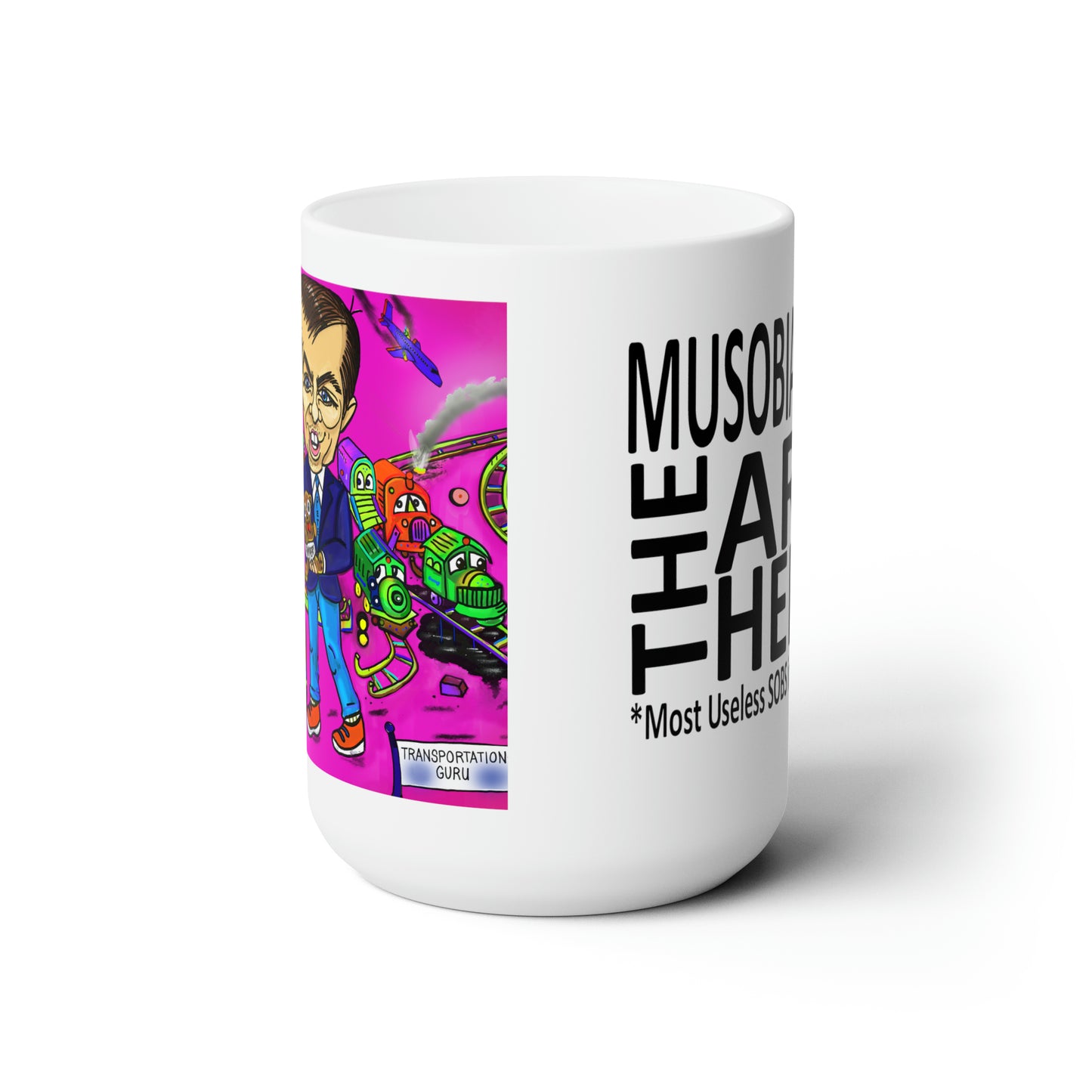 Transportation Guru - Ceramic Mug 15oz